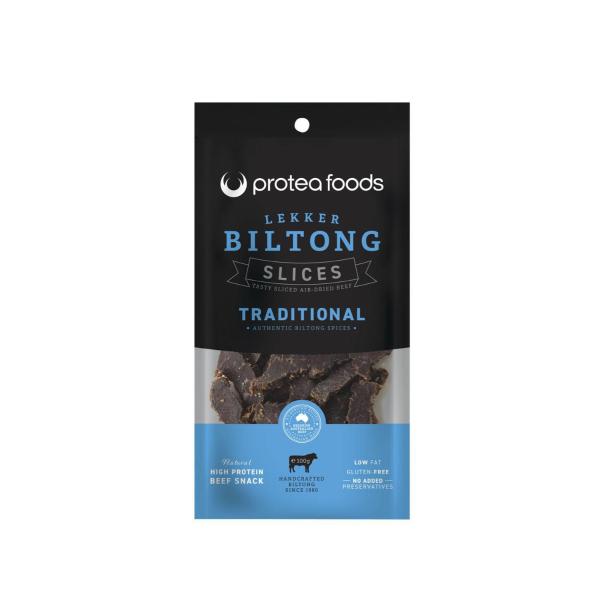 Lekker Traditional Biltong Slices