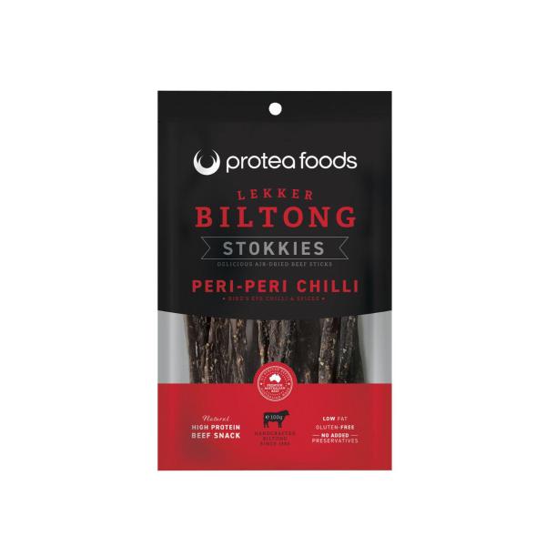 Lekker Peri Peri Biltong Stokkies