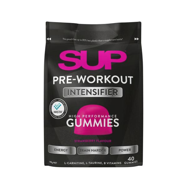 Pre-workout Intensifier High Performance Gummies Strawberry Flavour