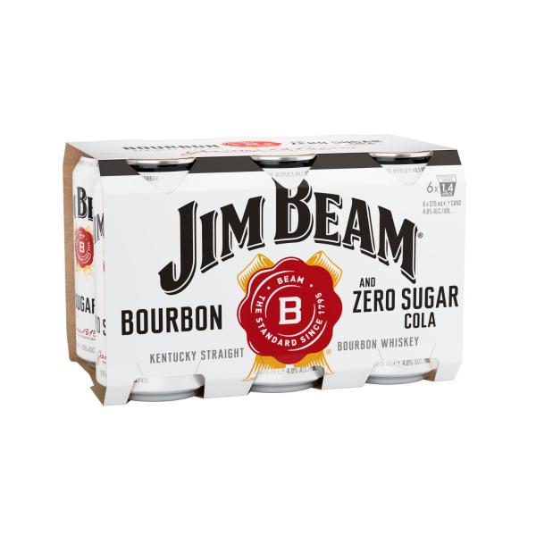 Zero Sugar Cola Cans 375ml