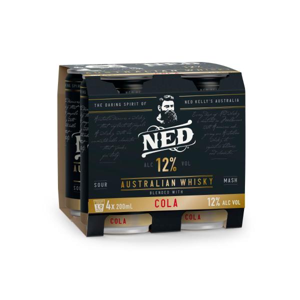 Australian Whisky & Cola 12% Can 200ml