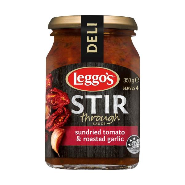 Stir Through Sundried Tomato & Roasted Garlic Pasta Sauce