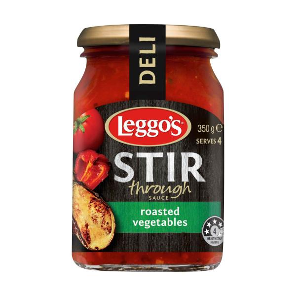 Roasted Vegetables Stir Through Sauce