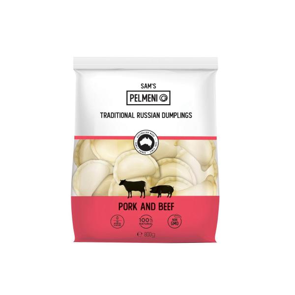 Frozen Pelmeni Beef & Pork Dumplings
