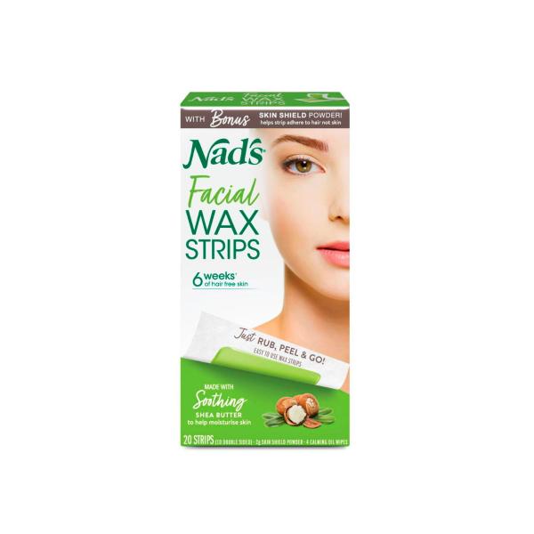 Hypoallergenic Facial Wax Strips