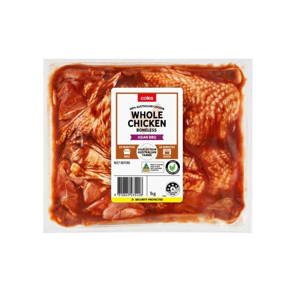 RSPCA Approved Whole Boneless Chicken With Asian BBQ Rub