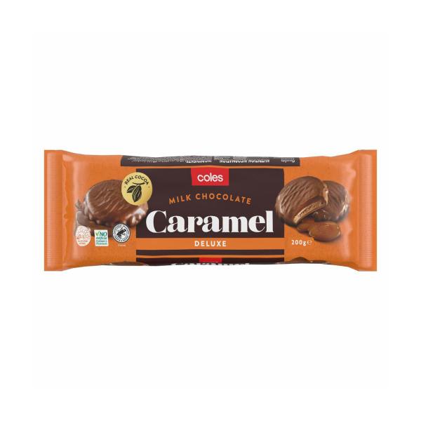 Chocolate Biscuits Caramel Deluxe
