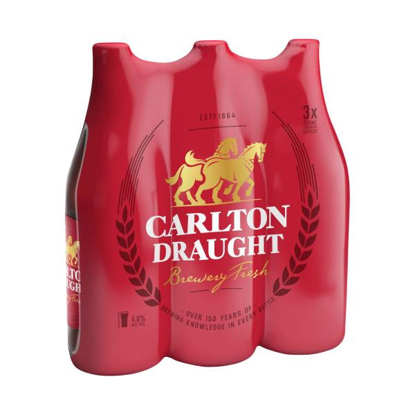 Draught Rack Pack Bottle 750ml