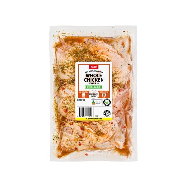 RSPCA Approved Chicken Whole Boneless Herb & Garlic