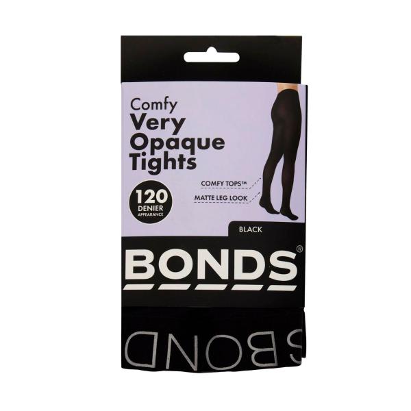 120d Black Opaque Tights Small/medium