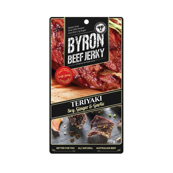 Beef Jerky Teriyaki Soy Ginger & Garlic