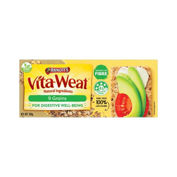 Vita-weat 9 Grain Multigrain Crispbread Crackers