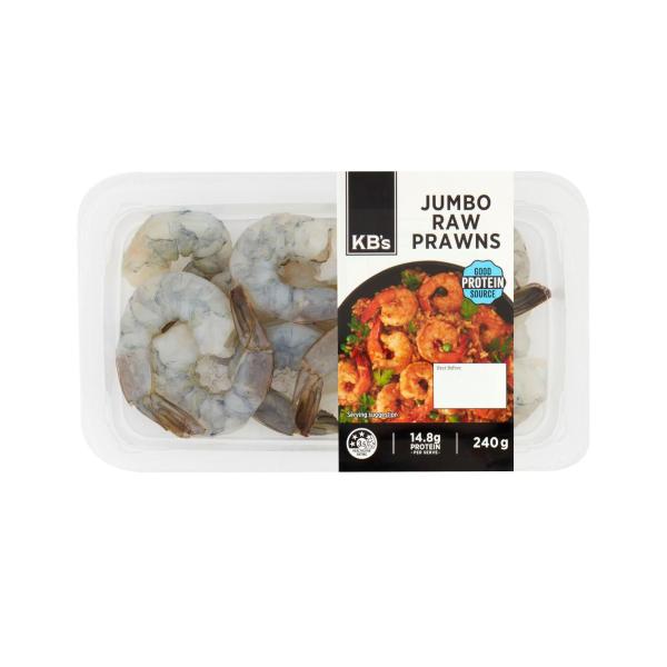 Jumbo Raw Prawn Cutlets