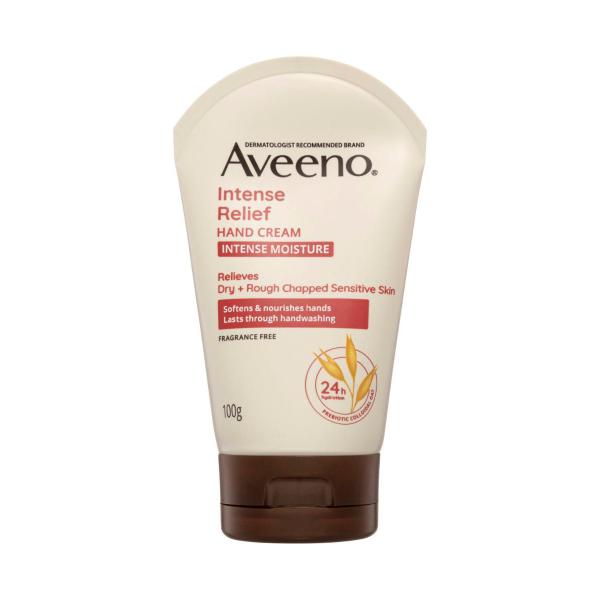 Intense Relief Soothing Fragrance Free Hand Cream 24-hour Moisture Protect Dry Rough Chapped Sensitive Skin