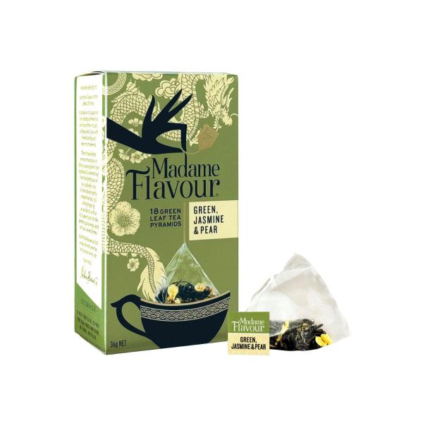 Green Jasmine & Pear Tea Bags18 Pack