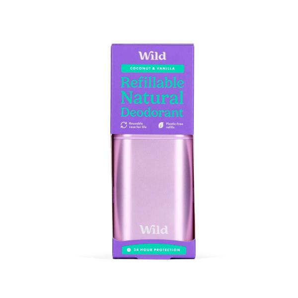 Deodorant Stick Purple Case With Coconut & Vanilla