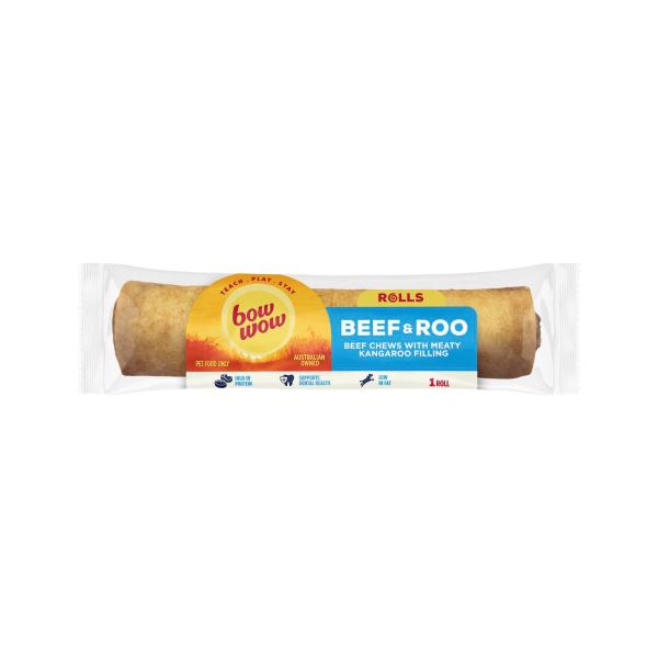 Beef & Kangaroo Roll Dog Treats