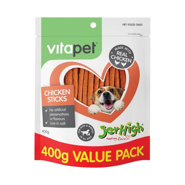 Jerhigh Chicken Sticks Dog Treats