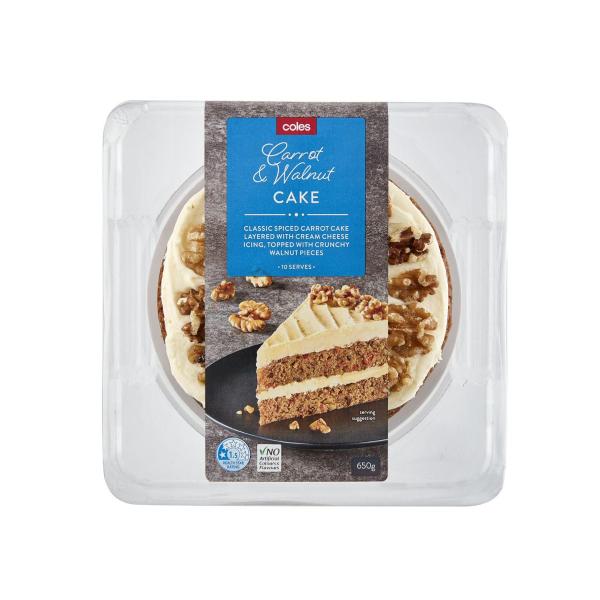 Iced Carrot Cake