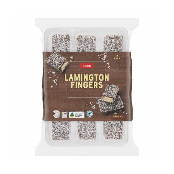 Lamington Fingers 18 Pack
