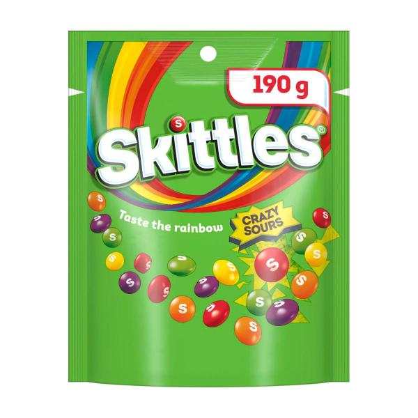 Sours Chewy Lollies Party Share Bag