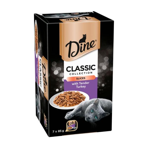 Cuts In Gravy With Turkey Wet Cat Food 85g Tray