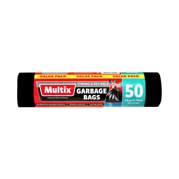 Extra Wide Garbage Bags 85cm x 70cm 56l