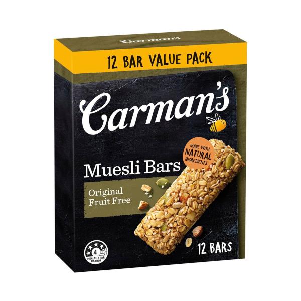 Original Muesli Bars 12 Pack