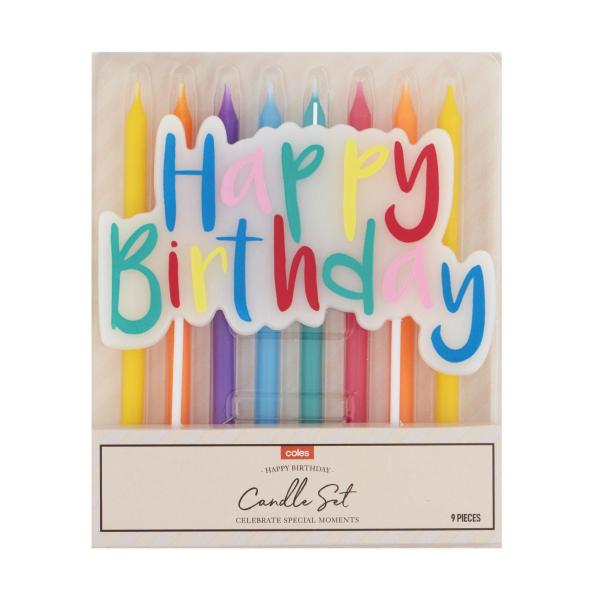 Happy Birthday Candles