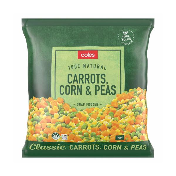 Frozen Carrot Corn & Peas