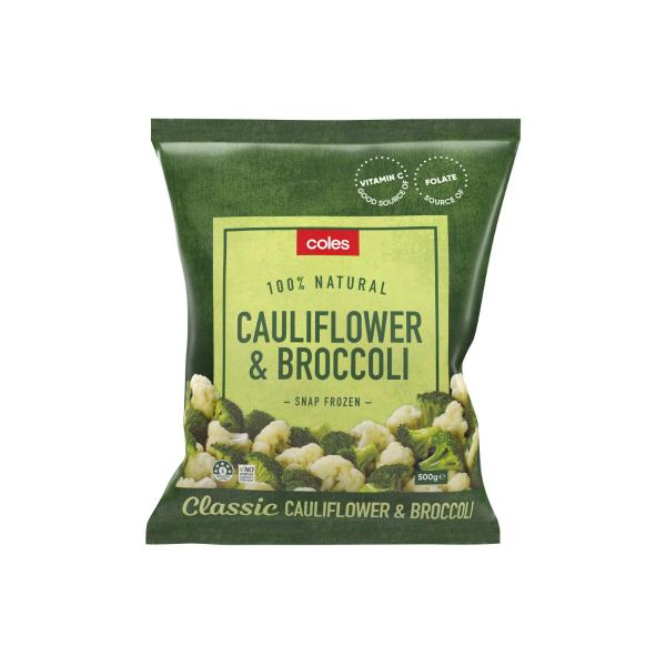 Frozen Cauliflower & Broccoli