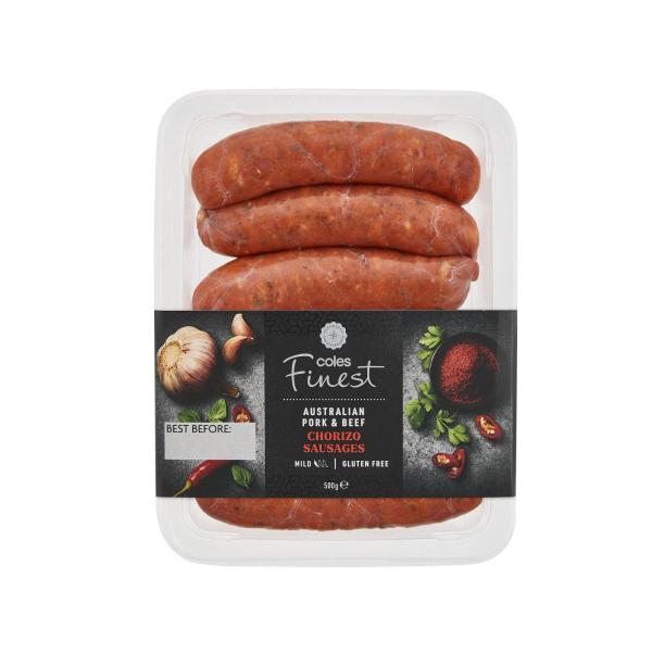 Australian Pork & Beef Chorizo Sausages