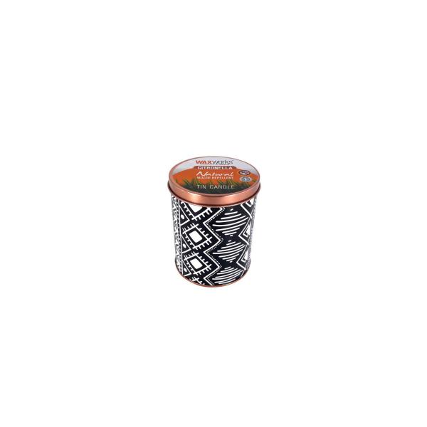 Citronella Rose Gold Tin Candle