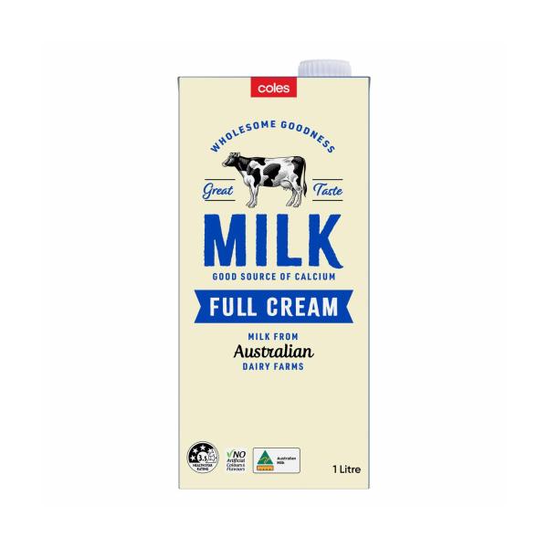 Australian Full Cream Long Life Milk