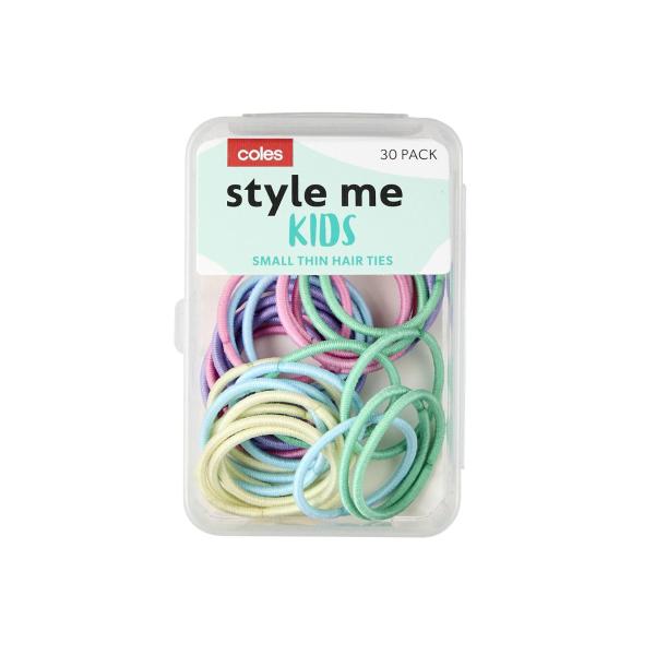 Small Thin Elastic Hair Ties