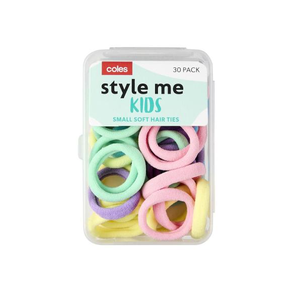 Kids Soft Hair Ties Multipack
