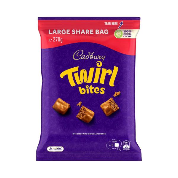 Dairy Milk Twirl Chocolate Bites