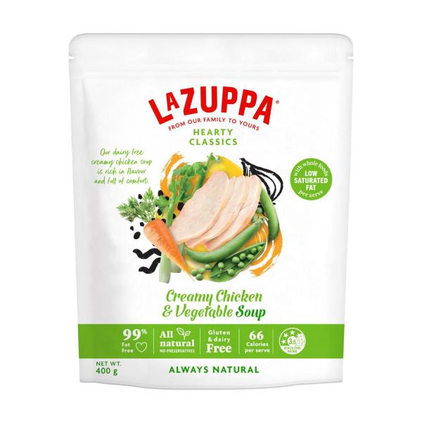 Soup Pouch Creamy Chicken & Vegetable