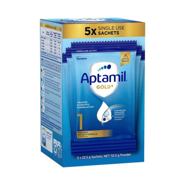 Gold+ 1 Infant Formula Powder Sachet From Birth To 6 Months