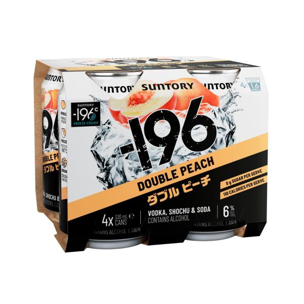 Double Peach 6% Can 330ml