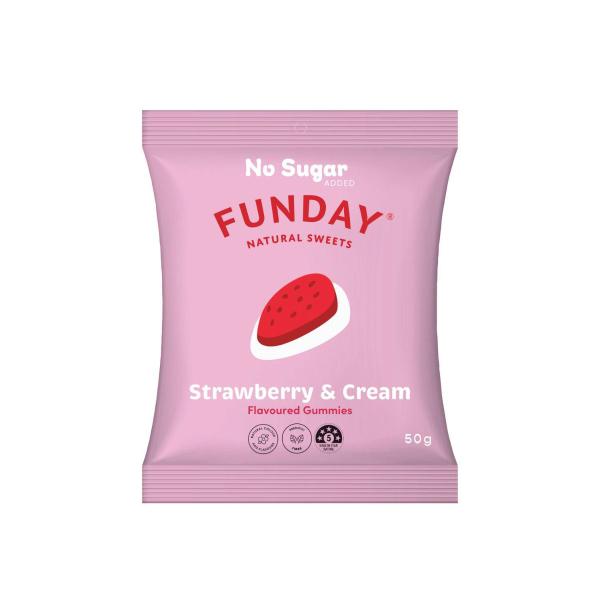 No Sugar Strawberry & Cream Gummy