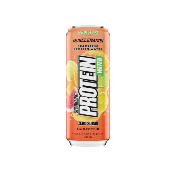 Nation Sparkling Protein Water Citrus Crush