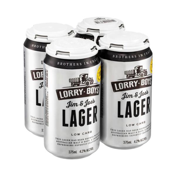 Low Carb Lager Can 375ml