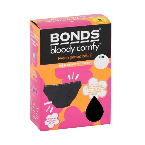 Tween Period Brief Size 12-14