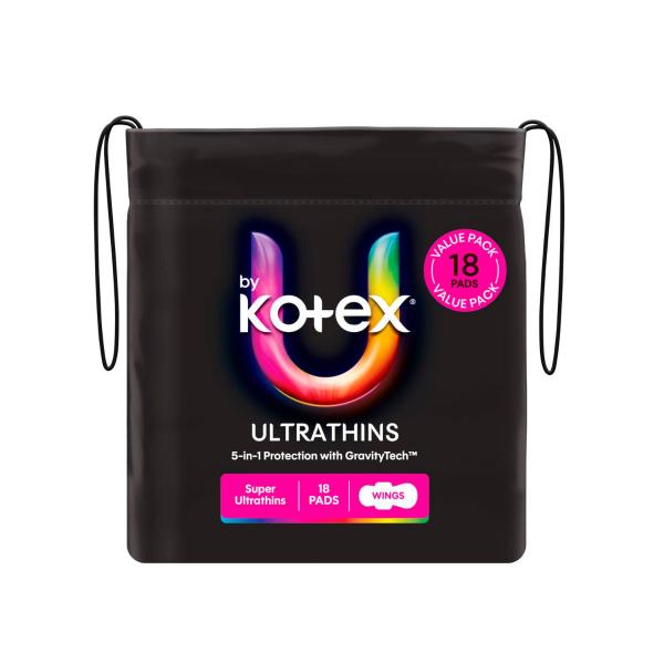 Ultra Thin Pads With Wings Super