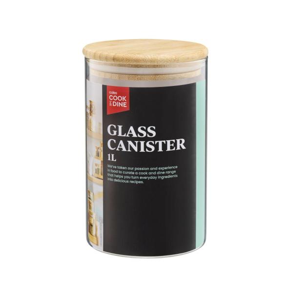 Glass Canister 1l