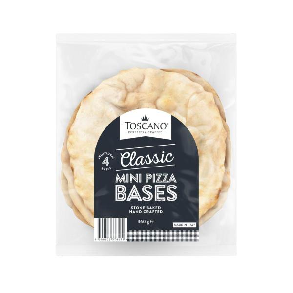 Mini Pizza Base 4 Pack