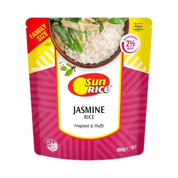 Microwave Jasmine Rice Pouch