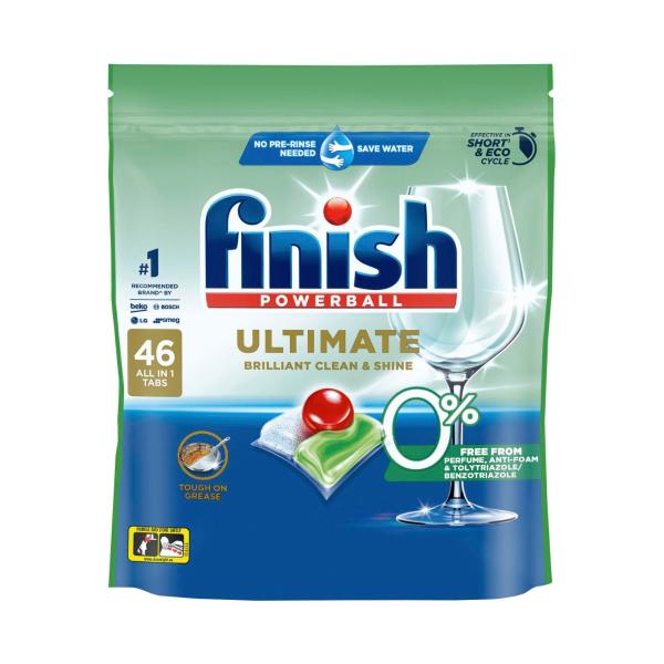 Ultimate 0% Dishwashing Tablets Regular