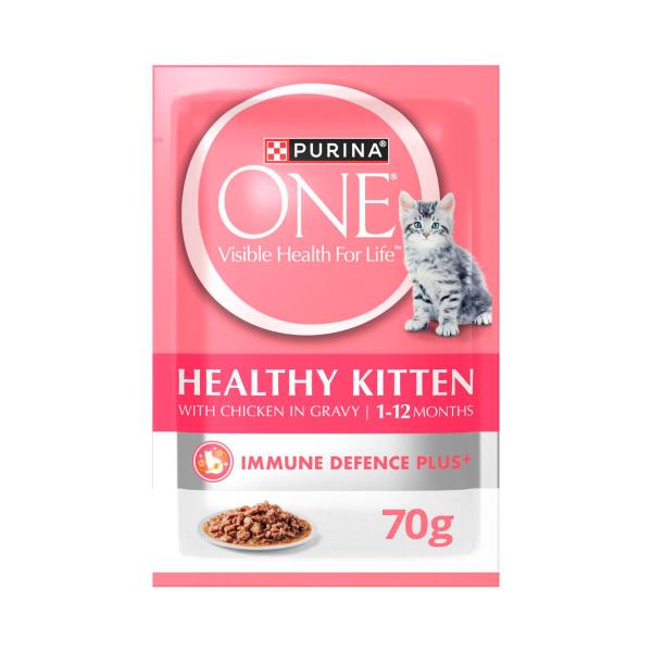 Cat Food Pouch Kitten With Chicken